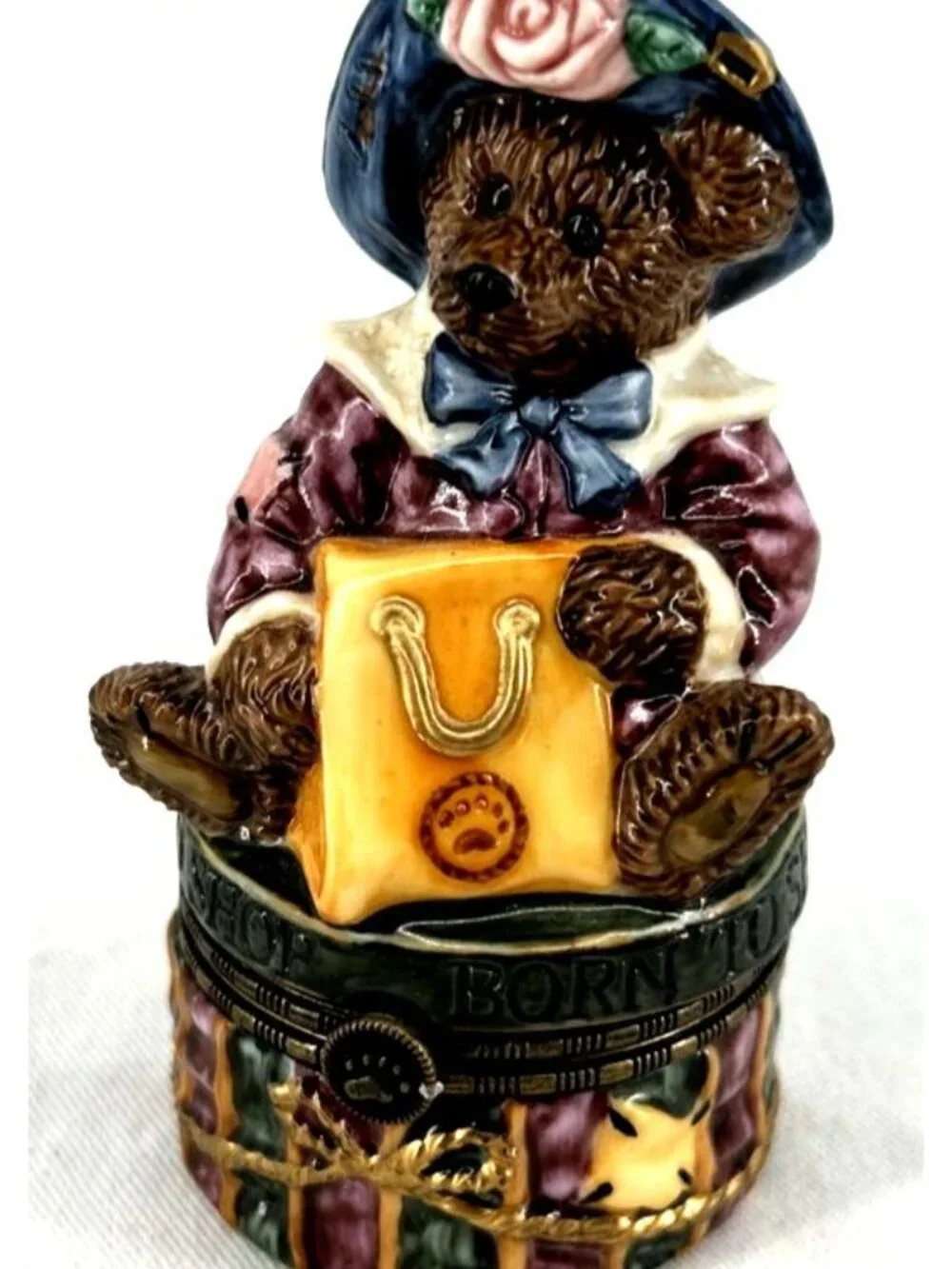Boyds Bears Trinket Box with Trinket Limited Edtion 4